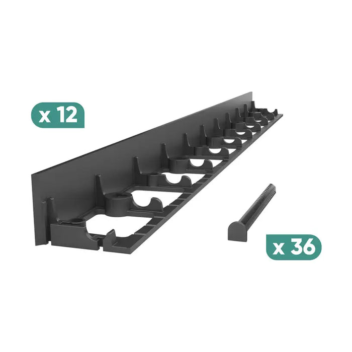 GRASS DIVIDERS 100X4.5CM WITH FIXERS VODALAND 824458.36-12-N - Други инструменти<<<Градински ръчен