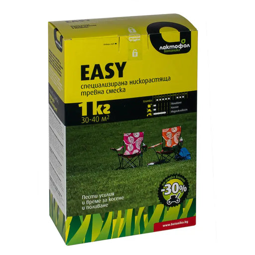 GRASS MIXTURE 1KG 30-40M² LACTFOL EASY - Тревни смески<<<Торове почви и тревни смески<<<Градина<<<Praktiker&&&Тревни