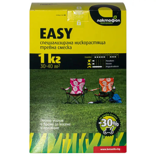 GRASS MIXTURE 1KG 30-40M² LACTFOL EASY - Тревни смески<<<Торове почви и тревни смески<<<Градина<<<Praktiker&&&Тревни