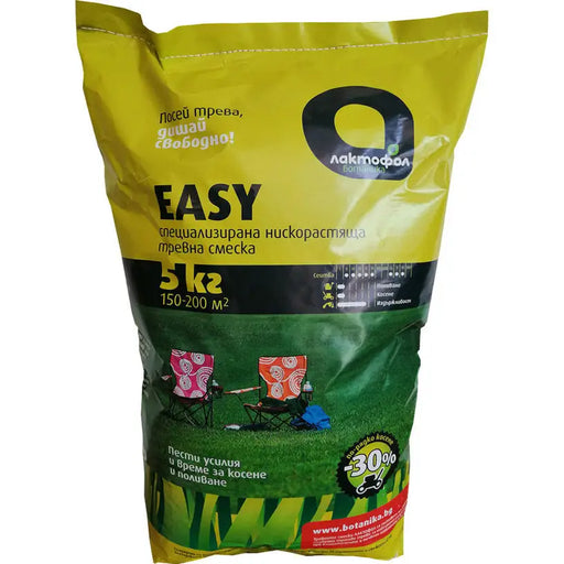 GRASS MIXTURE 5KG 150-200M² LAKTOFOL EASY - Тревни смески<<<Торове почви и тревни смески<<<Градина<<<Praktiker&&&Тревни