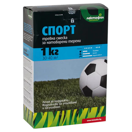 GRASS MIXTURE FOR SPORTS FIELDS 1KG 30-40M² LACTFOL - Тревни смески<<<Торове почви и тревни