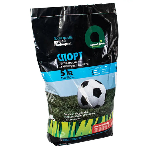 GRASS MIXTURE FOR SPORTS FIELDS 5KG 150-200M² LAKTOFOL - Тревни смески<<<Торове почви и тревни