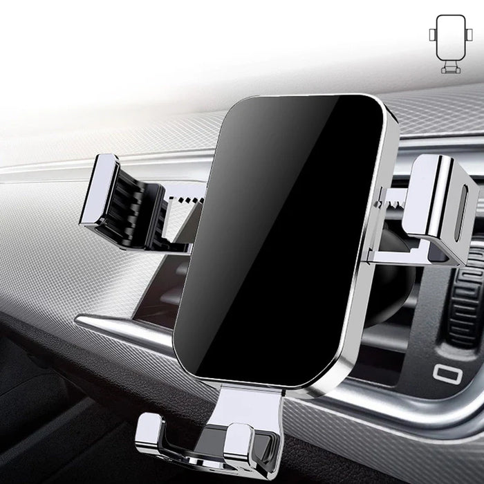 Gravity smartphone car holder for air vent blue (YC12) - Cell phone holders<<<HurtelXML