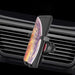 Gravity smartphone car holder for air vent with air freshener black (YC06) - Cell phone holders<<<HurtelXML