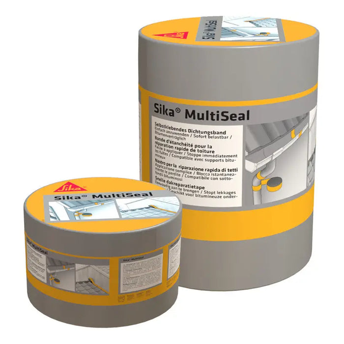 GRAY BITUMEN TAPE 7.5 SMH 10 M SIKA MULTISEAL T - Битумни ленти и аксесоари<<<Материали за покриви<<<Строителни
