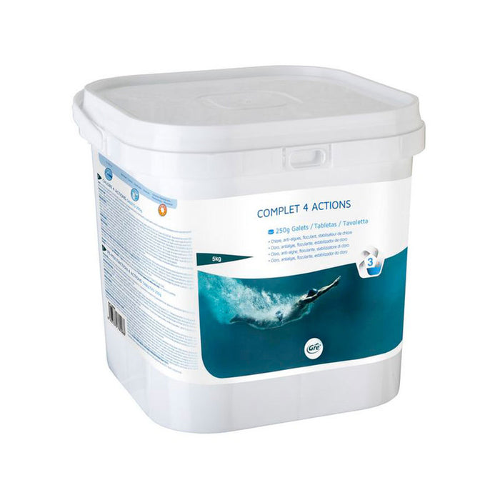 POOL PREPARATION 5KG 4 FUNCTIONS GRE 95120L