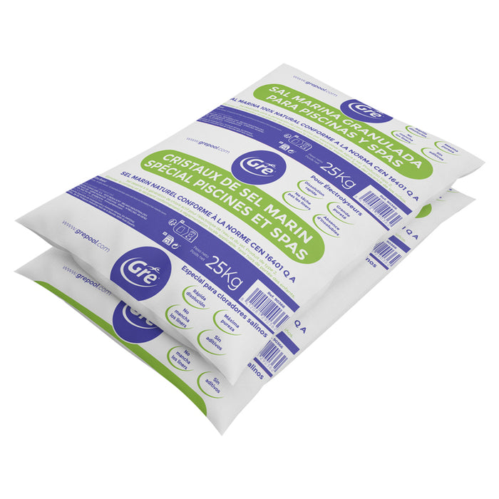 SALT GRANULES 25KG FOR POOLS GRE 90366
