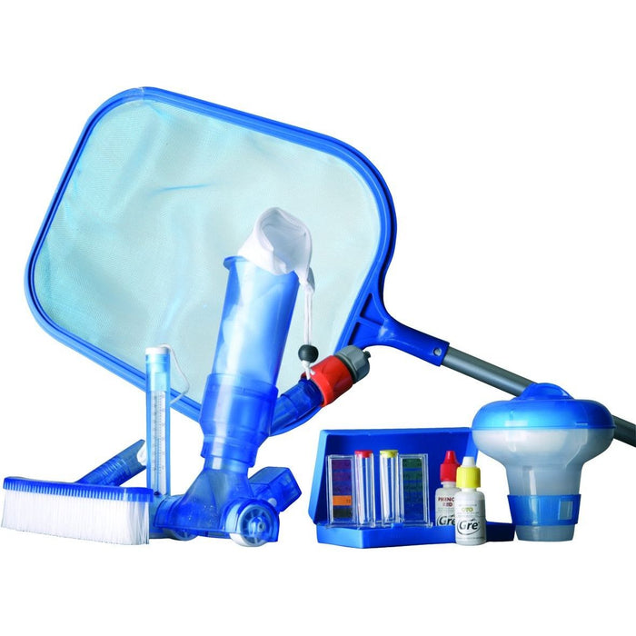 POOL CLEANING KIT WITH FILTER+VACUUM HEAD GRE 08050