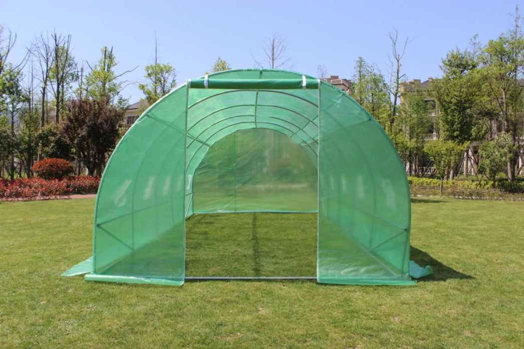 GREENHOUSE GREEN B 5x3x2M 10 WINDOWS