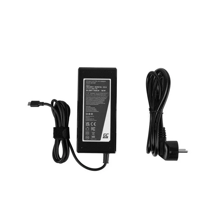 Green Cell AD140P power adapter/inverter Universal 130 W Black - Power supplies for laptopsZDL-NOT<<<Power supplies