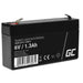 Green Cell AGM13 UPS battery Sealed Lead Acid (VRLA) 6 V 1.3 Ah - Batteries<<<Rechargeable batteries<<<IT