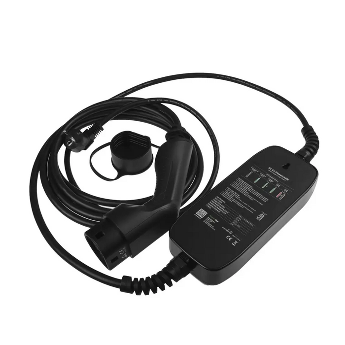 Green Cell EV16 electric vehicle charging station Black 1 Built-in display LCD