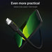 Green Cell KABGC05 lightning cable 1.2 m Black - USB cablesKBA-USB<<<Cables and adaptersKBA<<<ActionPL