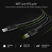 Green Cell KABGC07 lightning cable 1 m Black - USB cablesKBA-USB<<<Cables and adaptersKBA<<<ActionPL