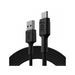 Green Cell KABGC19 USB cable USB 2.0 2 m USB A USB C Black - USB cablesKBA-USB<<<Cables and adaptersKBA<<<ActionPL