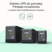 Green Cell uninterruptible power supply (UPS) Line-Interactive 0.75 kVA 480 W 4 AC outlet(s) - UPSZSI-UPS<<<Emergency