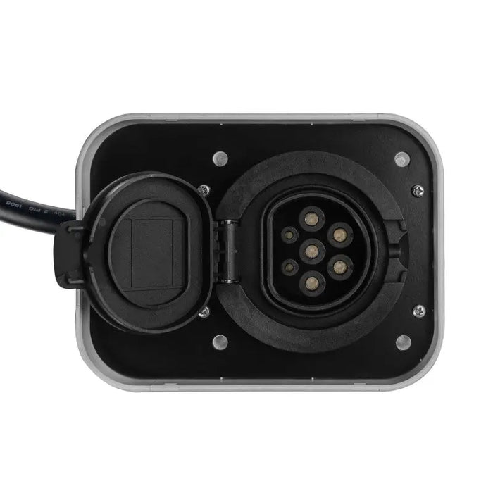 GREEN CELL WALLBOX EV POWERBOX 22KW WITH SOCKET & RFID - AC charging stationsLPE-STL<<<Charging electric