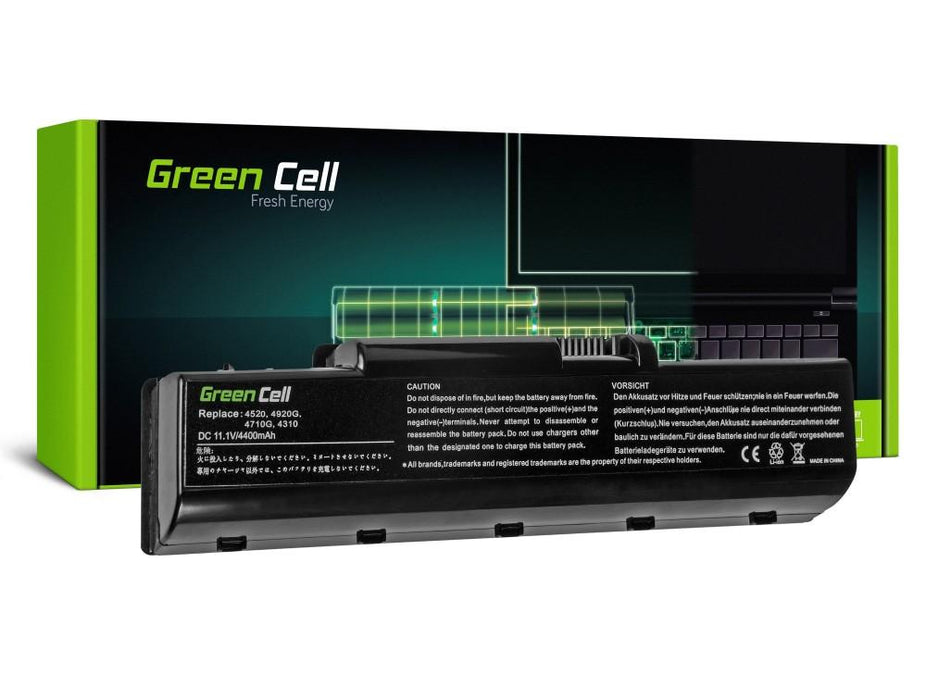 Laptop battery GREEN CELL, Acer Aspire 4310/4520/4710/4920/4930G AS07A41/ASO7A42, 11.1V, 4400mAh