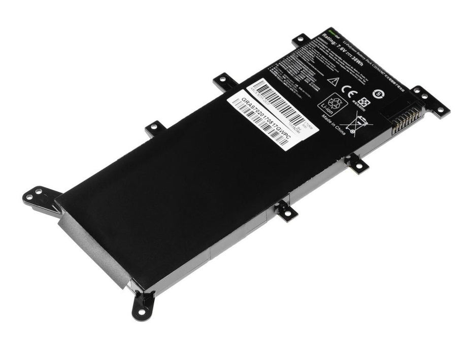 Battery for laptop GREEN CELL, Asus A555 A555L F555 F555L F555LD K555 K555L K555LD R556 R556L R556LD R556LJ X555 X555L, 7.6V, 5000mAh