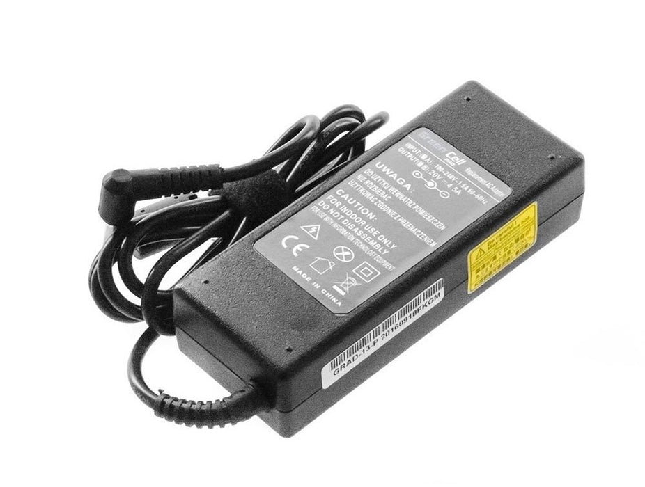 Laptop power supply GREEN CELL, For TOSHIBA/ ASUS / Fujitsu, 20V, 4.5A, 5.5mm-2