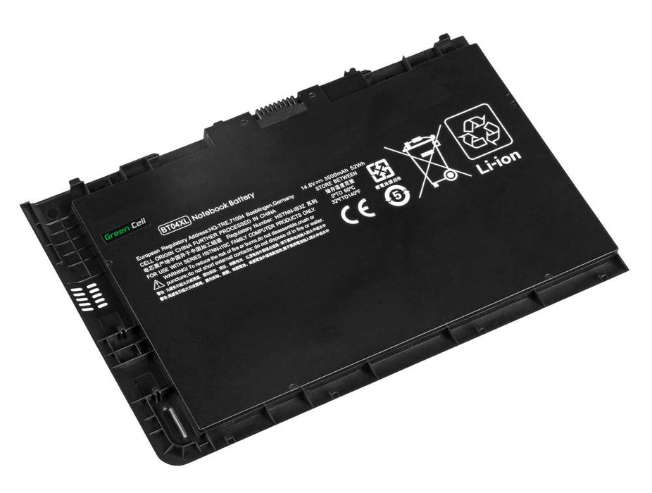 Battery for laptop GREEN CELL, HP EliteBook Folio 9470m 9480m / 14.4V 3500mAh