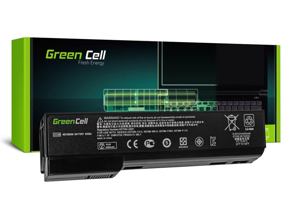 Battery for laptop GREEN CELL, HP Mini 110-3000 110-3100 ProBook 6300 LB2F, 10.8V, 4400mAh
