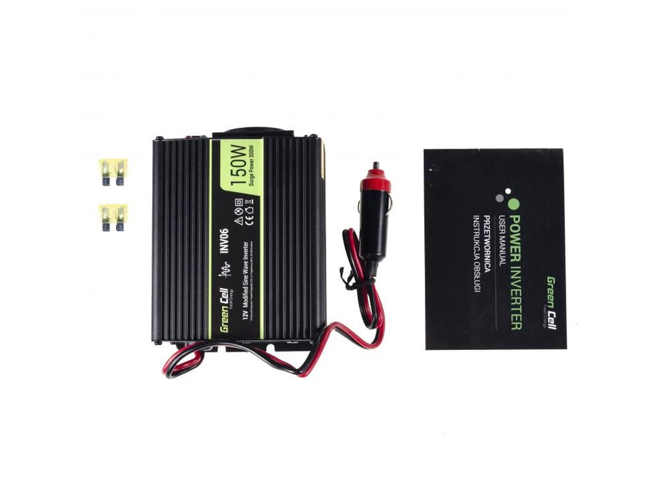 Inverter GREEN CELL 12V/150W