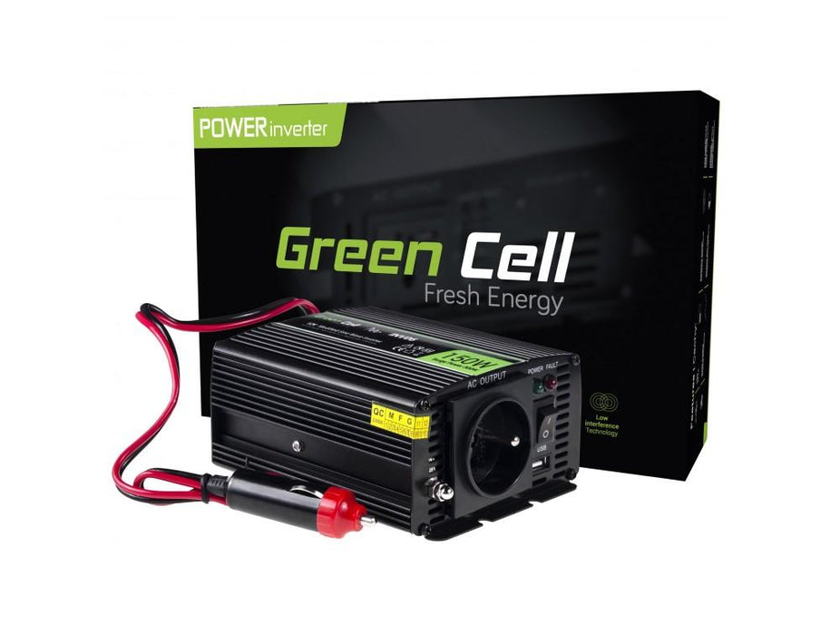 Inverter GREEN CELL 12V/150W