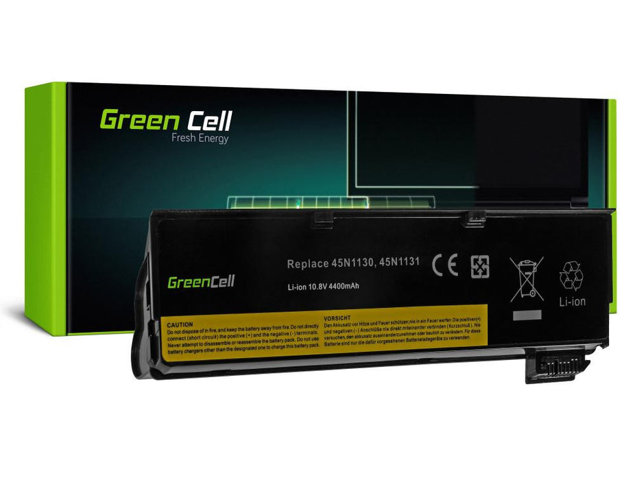 Laptop battery Lenovo ThinkPad T440 T440s T450 T450s T460 T460p T470p T550 T560 W550s X240 X250 X260 X270 L450 L460 L470 10.8V 4400mAh GREEN CELL