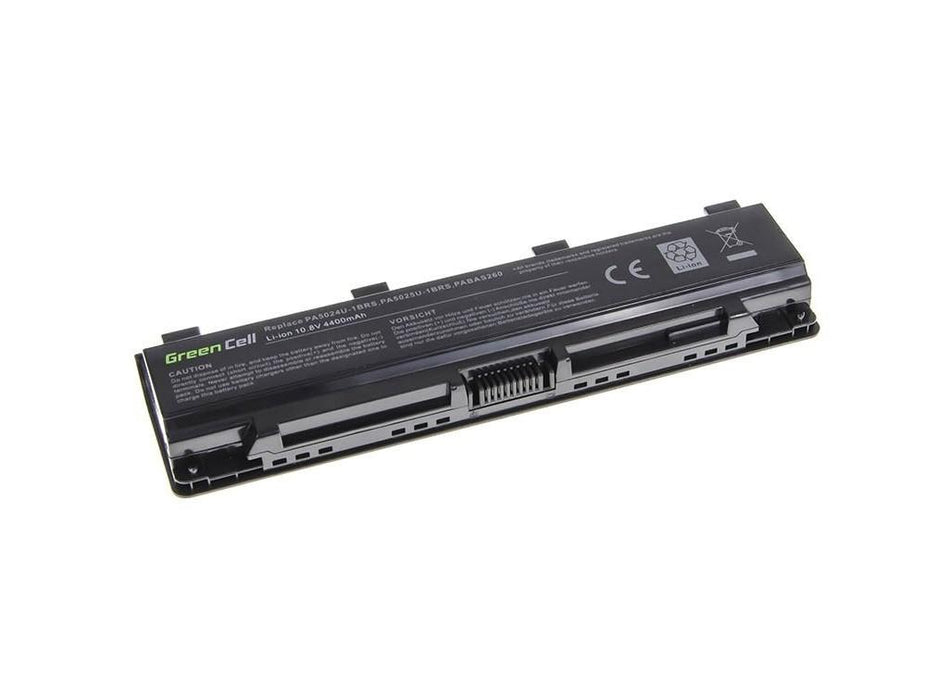 Laptop battery GREEN CELL, TOSHIBA PA5023/PA5024 Satellite C850 C855 C870 L850 L855, 10.8V, 4400mAh