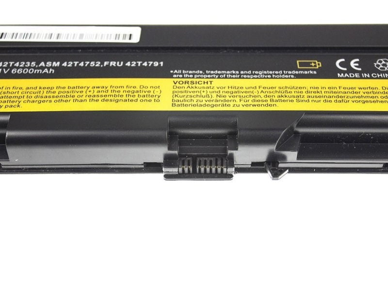 Laptop battery GREEN CELL, BM Lenovo ThinkPad T410 T420 T510 T520 W510 Edge 14 15 E525 42T4235, 10.8V, 6600mAh