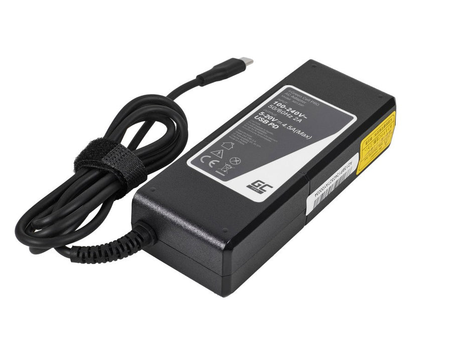 Green Cell AD139P power adapter/inverter Universal 90 W Black