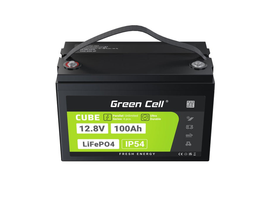 Green Cell LFPGC12V100AH UPS battery Lithium Iron Phosphate (LiFePO4) 12.8 V 100 Ah
