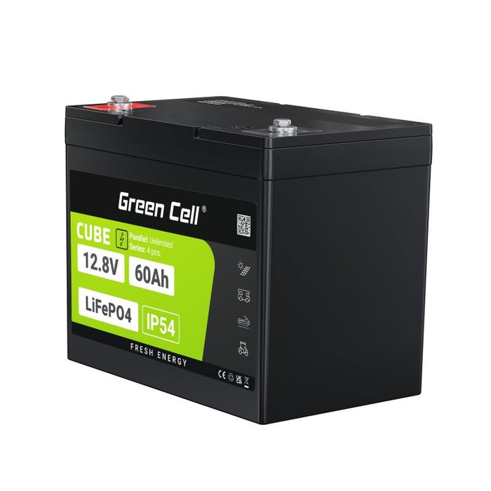 Green Cell LFPGC12V60AH UPS battery Lithium Iron Phosphate (LiFePO4) 12.8 V 60 Ah