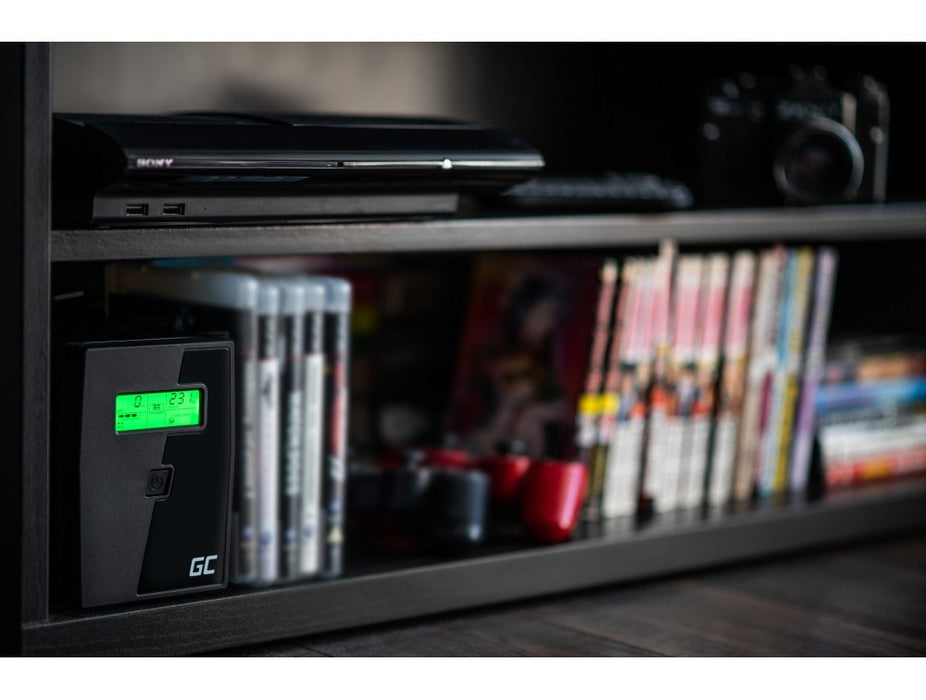 Green Cell UPS04 uninterruptible power supply (UPS) Line-Interactive 1.999 kVA 900 W 5 AC outlet(s)