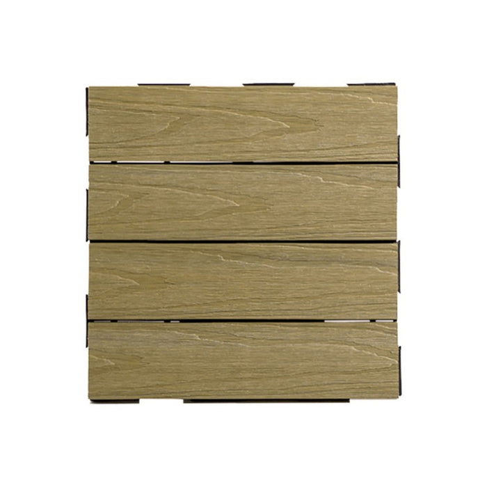 DECKING TILE 30X30CM GREEN WALL SS05OAK