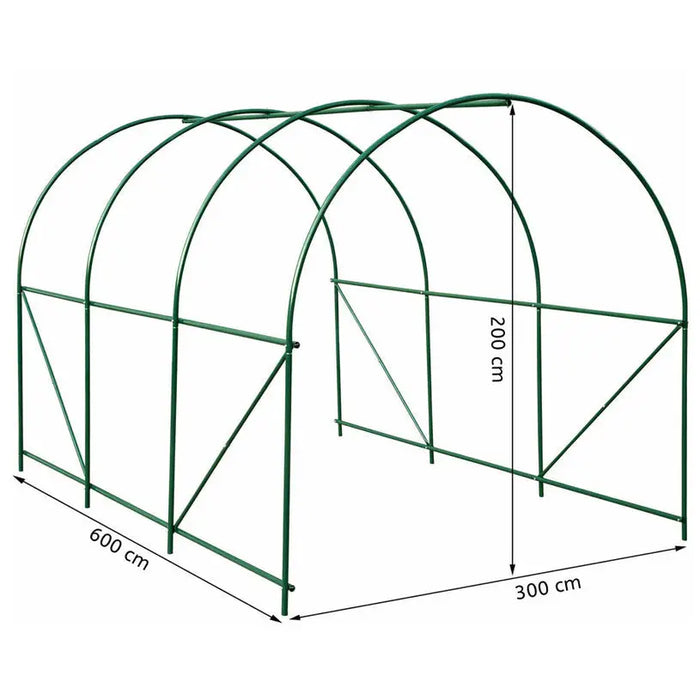 GREENHOUSE 600X300X200CM GARDEN KINGS 418109 - Оранжерии<<<Оранжерии и аксесоари за разсад<<<Градина<<<Praktiker
