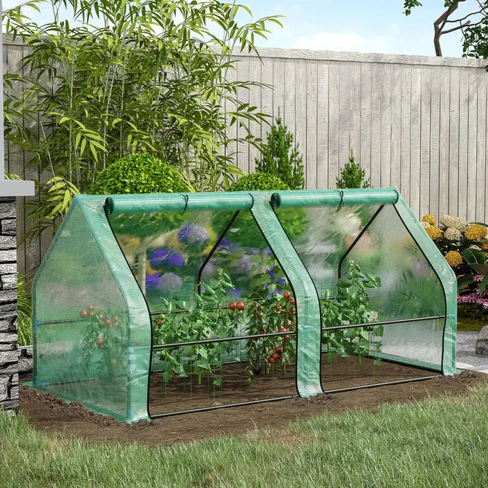 GREENHOUSE 90X90X180CM GARDEN STAR HD-243 - Оранжерии<<<Оранжерии и аксесоари за