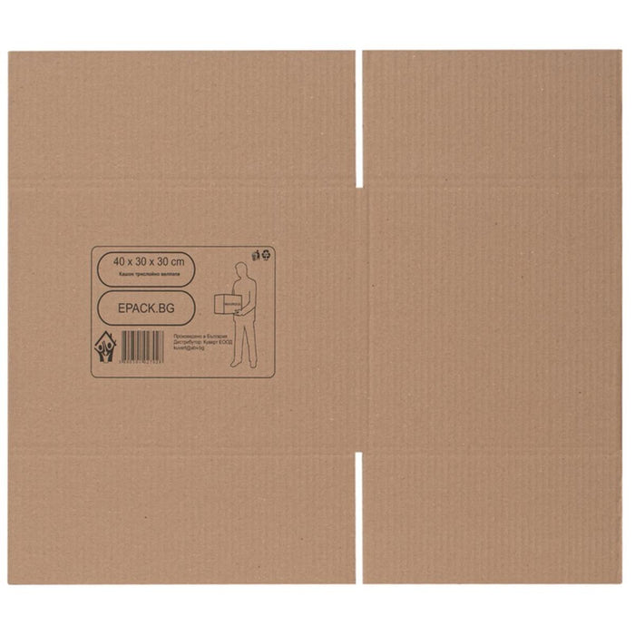 CARTON 40/30/30 THREE-LAYER CORRUGATED GREENWA