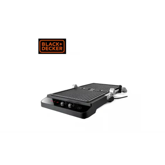 Grill BLACK&DECKER BXGR2000E - Грилове и скари<<<Уреди за кухня<<<Малки електроуреди<<<TechnoMix&&&Последни
