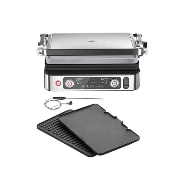 Grill BRAUN CG9160 MultiGrill 9 Pro Contact grill 2200W Black/Stainless steel - Грилове и скари<<<Уреди за