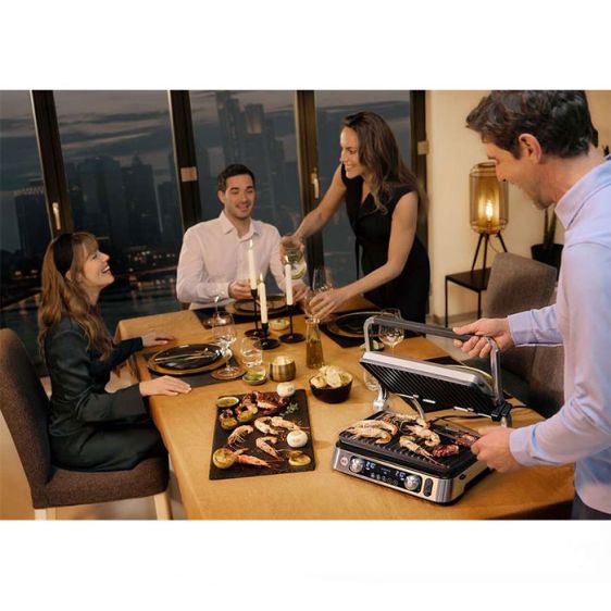 Grill BRAUN CG9160 MultiGrill 9 Pro Contact grill 2200W Black/Stainless steel - Грилове и скари<<<Уреди за