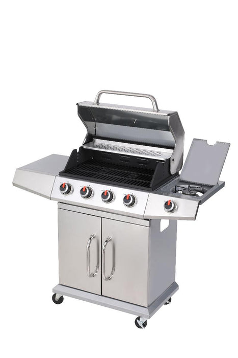 GAS BARBECUE GRILL KING 4+1 BURNERS
