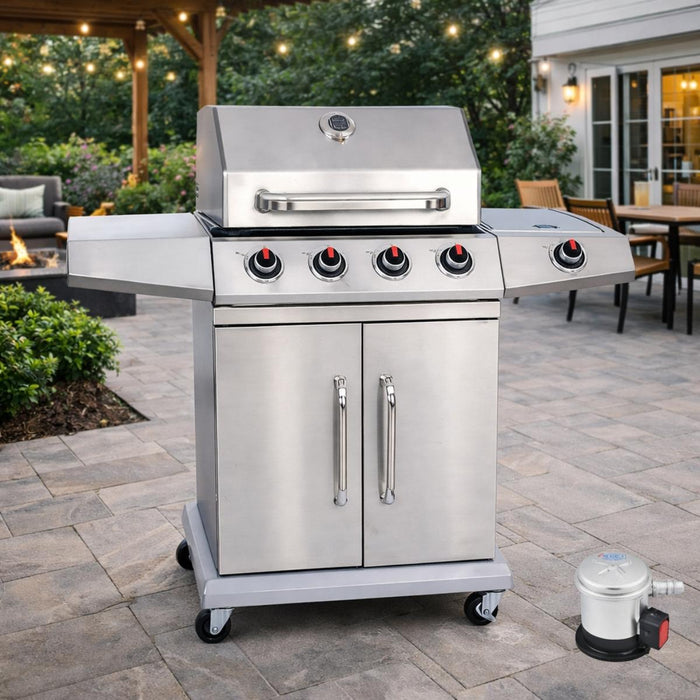 GAS BARBECUE GRILL KING 4+1 BURNERS