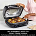 Grill NINJA Foodi MAX Pro Health Grill Flat Plate & Air Fryer AG651 - Здравословно хранене<<<Малки