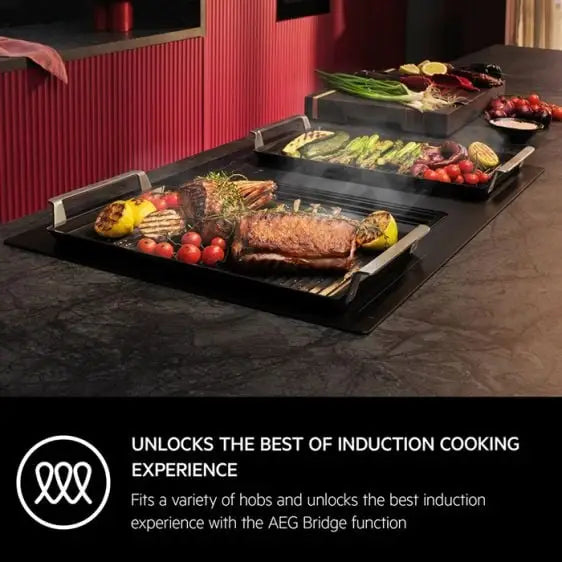 Grill plate AEG Plancha Grill 2.0 A9HHPG11 - Аксесоари за плотове<<<Плотове за вграждане<<<Уреди за