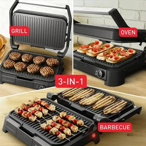Grill TEFAL SuperGrill 3in1 XL GC520DE0 - Уреди за готвене<<<TEFAL дребна електродомакинска