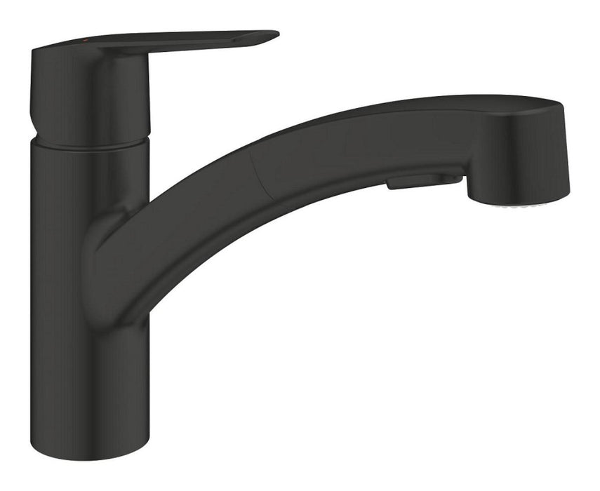GROHE START DUAL BLACK KITCHEN FAUCET