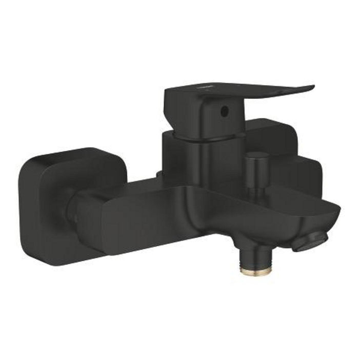 WALL-MOUNTED BATH/SHOWER MIXER DICE BLACK