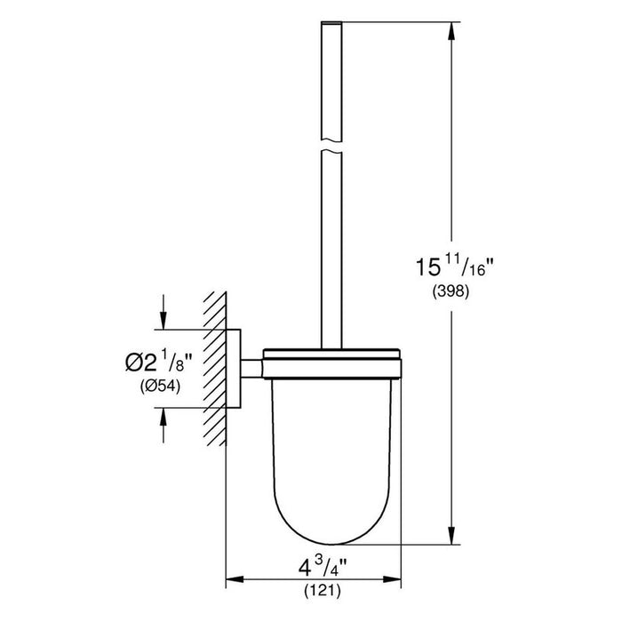 GROHE START TOILET BRUSH